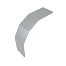 Крышка лестничного вертикального внешнего угла 90 гр. 600 мм INOX304 КМ-Профиль (KLVL90-600 INOX304)