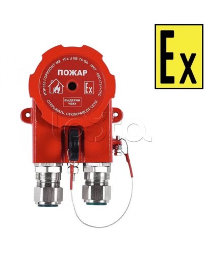 Извещатель пожарный ручной Компания СМД ИПР 535-201-А Горизонт МК в Тюмени Пожарные извещатели (Ex) Pintop.ru