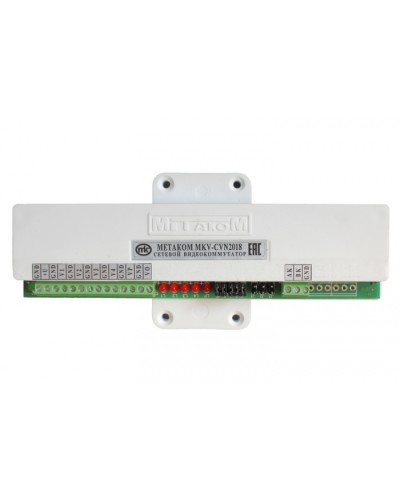 Видеокоммутатор сетевой Метаком MKV-CVN2018 в Тюмени Блоки коммутации многоабонентные Pintop.ru