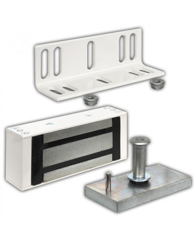 Замок электромагнитный Олевс М1-400 коричневый в Тюмени Электромагнитные замки Pintop.ru