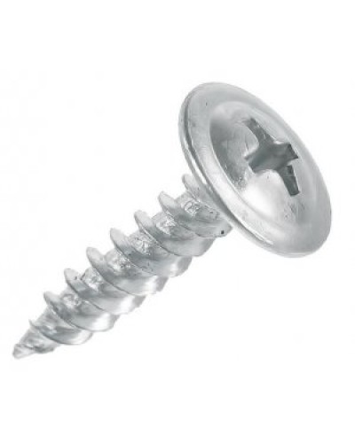 Саморез 4.2х32 с прессшайбой, острый,цинк (100шт/уп) Промрукав PR08.3626 в Тюмени Крепеж: Дюбели, шурупы, саморезы Pintop.ru