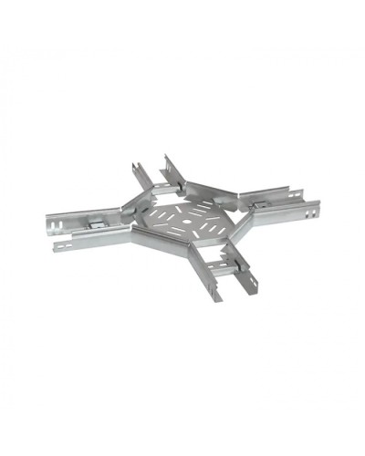 Х-образный ответвитель лестничный 100х50 (1,2 мм) Промрукав (PR08.5232) в Тюмени Аксессуары для лотков Pintop.ru