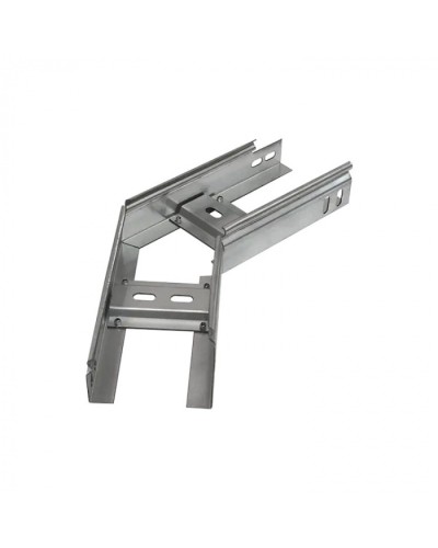 Угол горизонтальный 45 градусов лестничный 200х200 (1,5 мм) Промрукав (PR08.5464) в Тюмени Аксессуары для лотков Pintop.ru