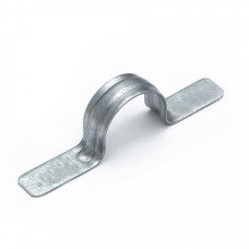 Скоба металлическая двухлапковая СМД d25-26 мм для монт.пист.(без отверстий) (100 шт/уп) Промрукав (PR13.1989)