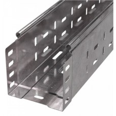 Лоток перфорированный Стандарт 100х100х3000 (0,7 мм) (6 м/уп) Промрукав (PR16.0004)