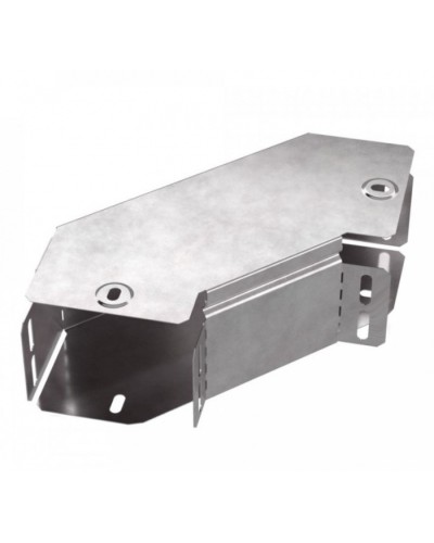 Угол горизонтальный 90 градусов с крышкой Стандарт 100х80 Промрукав (PR16.0412) в Тюмени Аксессуары для кабель-канала Pintop.ru