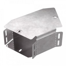 Угол горизонтальный 45 градусов с крышкой Стандарт 150х100 Промрукав (PR16.0428)