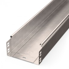 Лоток неперфорированный Стандарт INOX (AISI 409) 150х80х3000 (0,7 мм) (6 м/уп) Промрукав (PR16.2393)