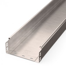 Лоток неперфорированный Стандарт INOX (AISI 409) 200х80х3000 (0,8 мм) (6 м/уп) Промрукав (PR16.2396)