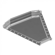 Угол горизонтальный 45 градусов Стандарт INOX (AISI 304) 500х50 Промрукав (PR16.3419)