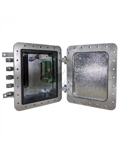 IP-коммутатор взрывозащищенный сетевой Релион-SW-EXD-Н-2G-4Poe+/240W-UPS в Тюмени Коммутаторы Pintop.ru