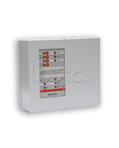 Прибор приемно-контрольный охрано-пожарный ВЭРС-ПК4М версия 3.2 в Тюмени Приемно-контрольные приборы Pintop.ru