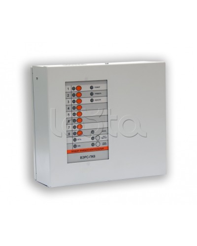 Прибор приемно-контрольный охрано-пожарный ВЭРС-ПК8М версия 3.2 в Тюмени Приемно-контрольные приборы Pintop.ru