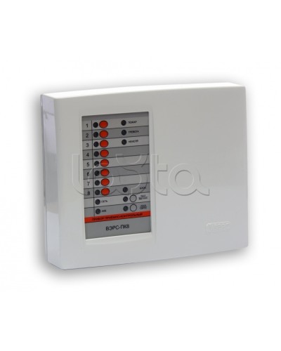 Прибор приемно-контрольный охрано-пожарный ВЭРС-ПК8П версия 3.2 в Тюмени Приемно-контрольные приборы Pintop.ru