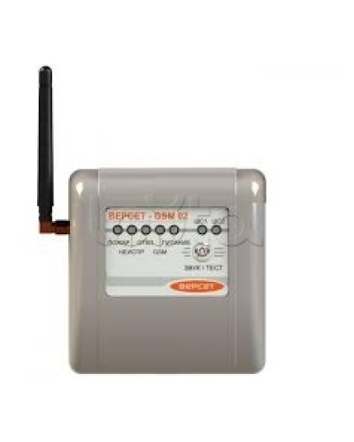 Прибор GSM охраны Версет ВЕРСЕТ-GSM 02 в Тюмени GSM мониторинг Версет Pintop.ru