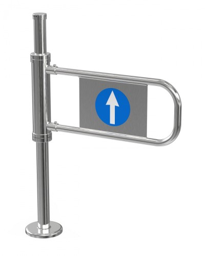 Калитка Ростов-Дон К21 лв ХРОМ (без дуги) Ростов-Дон в Тюмени Калитки Pintop.ru