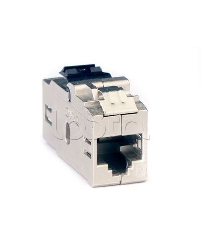 Модуль Keystone RJ45 CAT6 проходной экранированный, серебристый DKC RNK6FESL в Тюмени Модули Keystone Pintop.ru