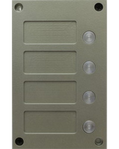 Панель кнопочная Vizit BS-424-4 в Тюмени Блоки вызова многоабонентные Pintop.ru