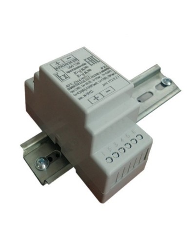 Барьер искрозащиты Магнито-контакт «АБИ-1DIN» (12В, 300мА, IP20) в Тюмени Комутационные взрывозащищенные коробки Pintop.ru