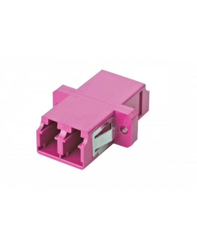 Адаптер OM4, LC дуплекс, с фланцами, пурпурный Eurolan (36A-40-2L-02MG) в Тюмени Проходные адаптеры Pintop.ru