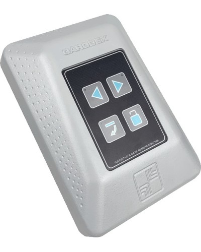 Пульт управления одним турникетом с автоматическами планками и одной секцией ограждения «Антипаника» CARDDEX AG-04 (для серии STL) в Тюмени Сетевая СКУД CARDDEX Pintop.ru