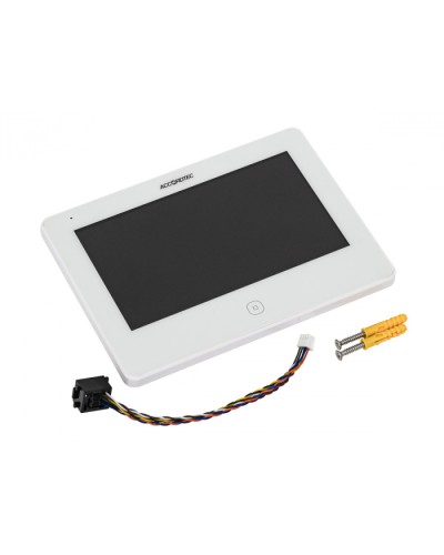 Монитор видеодомофон AccordTec AT-VD 770W WH в Тюмени Абонентские IP устройства Pintop.ru
