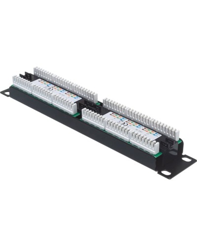 Панель коммутационная 10, 1U, 12 портов UTP, RJ-45, CAT 5e REXANT 04-0025 в Тюмени Патч панель Pintop.ru