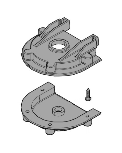Крышка шкива C010 Came 119RICX045 в Тюмени Запчасти для шлагбаумов и автоматики Pintop.ru