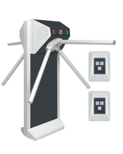 CARDDEX Комплект двухпроходной сетевой проходной STL-04NEC в Тюмени Турникеты Pintop.ru