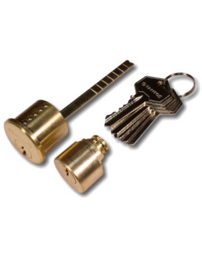 Цилиндр в комплекте с 5 ключами Tantos Цилиндр для TS-EL2369ST в Тюмени Электромеханические замки Pintop.ru
