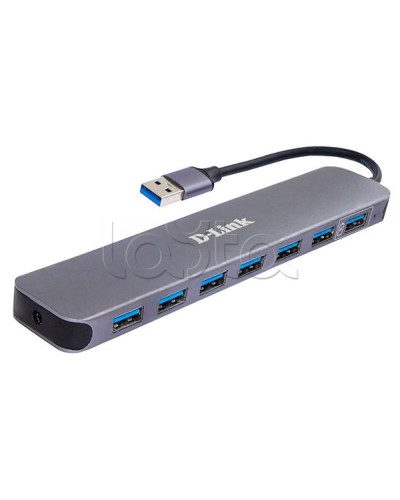Концентратор с 7 портами USB 3.0 D-Link DUB-1370/B2A в Тюмени Дополнительное оборудование для сетей Pintop.ru