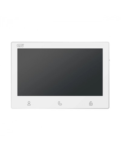 Монитор видеодомофона CTV-M3712 Astra белый в Тюмени Абонентские видеоустройства Pintop.ru