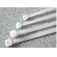 Хомут-стяжка нейлоновый, неоткрывающийся, 250х3.6 мм, белые Hyperline GT-250IC (100 шт/уп)