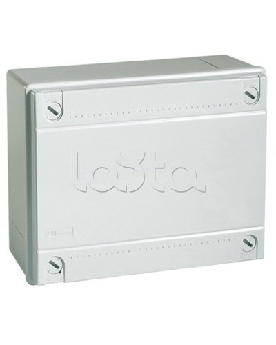 Коробка ответвительная с гладкими стенками, IP56, 240х190х90 мм DKC 54210 в Тюмени Распределительные коробки Pintop.ru