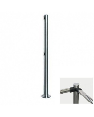 Стойка двухсторонняя L-образная PERCo-BH02 2-02 в Тюмени Ограждения Pintop.ru