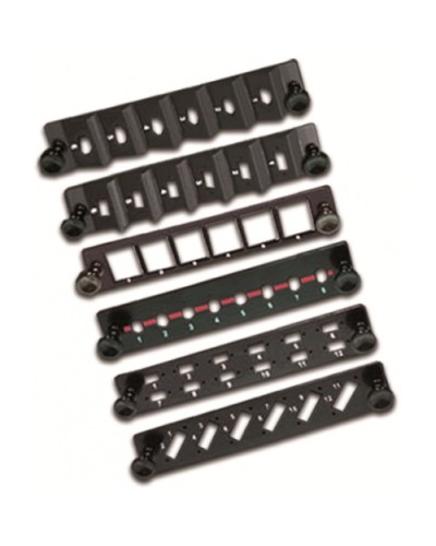 Панель адаптерная на 6 SC/12 LC адаптеров с угловой установкой для кросса LAN-FOB10-1P LANMASTER LAN-FP10-6SC/A в Тюмени Аксессуары для стоек и шкафов Pintop.ru