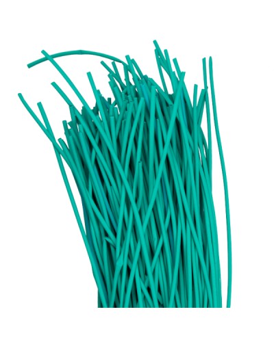 Термоусаживаемая трубка ТУТ нг 2/1 зеленая в отрезках по 1м EKF PROxima (tut-2-j-1m) в Тюмени Аксессуары для кабель-канала Pintop.ru