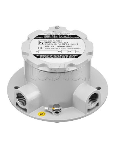 Коробка коммутационная взрывозащищенная Эридан ККВ-07е-Ex-А-Р1-У-БК1 в Тюмени Комутационные взрывозащищенные коробки Pintop.ru