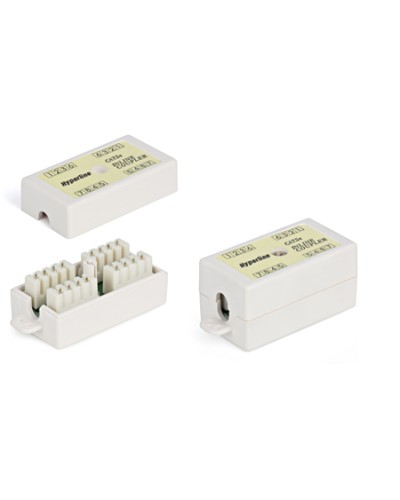 Адаптер проходной (coupler), Dual IDC, категория 5e, 4 пары Hyperline CA-IDC-C5E-WH в Тюмени Проходные адаптеры Pintop.ru
