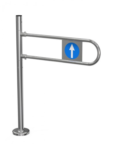 Калитка Ростов-Дон К11М лв ХРОМ (без дуги) Ростов-Дон в Тюмени Калитки Pintop.ru