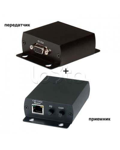 Комплект для передачи VGA сигнала по витой паре SC&T TTA111VGA в Тюмени Видеоусилители, Модуляторы, Делители Pintop.ru