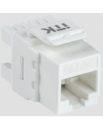 ITK Модуль Keystone Jack кат.5E UTP 110 IDC 180град (CS1-1C5EU-12) в Тюмени Модули Keystone Pintop.ru