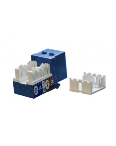 Вставка Hyperline (KJ9-8P8C-C5e-90-BL) в Тюмени Коннекторы Pintop.ru