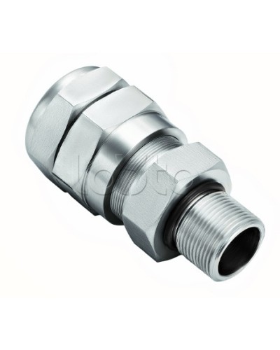 Кабельный ввод для бронированного кабеля с уплотнением внутренней оболочки кабеля резьбой G1/2, внешним диаметром кабеля D= 8-12мм и проходным диаметром кабеля d= 4-8 мм Спектрон КВБ-12/8-М-G1/2 в Тюмени Аксессуары для кабель-канала Pintop.ru