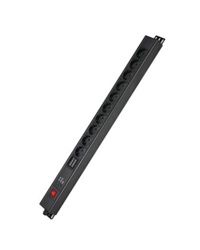 Блок распределения питания вертикальный для 19 шкафов DKC R5VSH10SWOPAM в Тюмени Блоки розеток Pintop.ru
