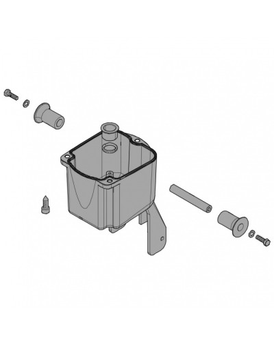 Корпус редуктора C010 Came 119RICX044 в Тюмени Запчасти для шлагбаумов и автоматики Pintop.ru