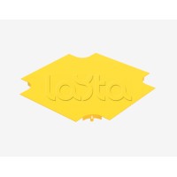 Крышка на ответвитель крестообразный пластиковый оптического лотка Hyperline FBTR-240-CRS-CVR