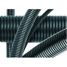 Труба гофрированная DN36мм, ПВ-0, D вн 36,3 мм, D нар 42,5 мм, полиамид 6, с протяжой DKC PA613643F0