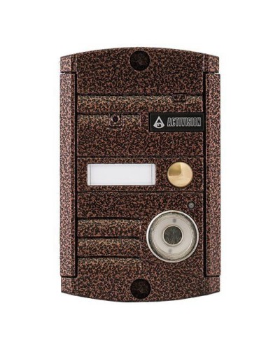 Видеопанель вызывная накладная цветная на 1 абонента с TM-считывателем Activision AVP-451 TM (PAL, медь) в Тюмени Вызывные видеопанели малоабонентные Pintop.ru