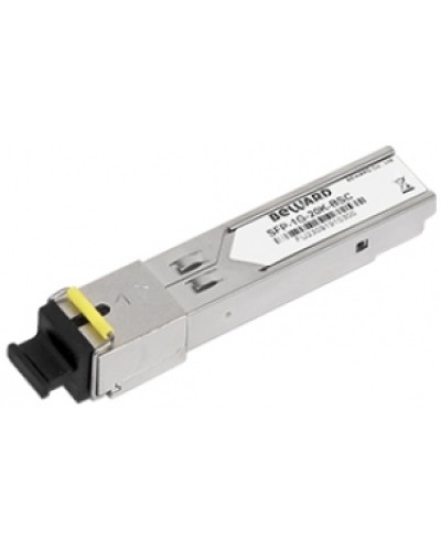 парный низковольтный оптический одномодовый одноволоконный приёмопередатчик форм-фактора SFP Beward SFP-1G-20K-BSC в Тюмени Системы видеонаблюдения Pintop.ru